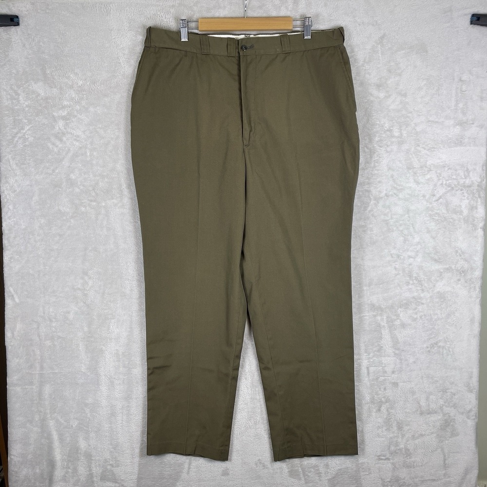 Vtg 60s Penneys Big Mac Chino Pants Mens 37x30 Union Made in USA SCOVILL 1960s
